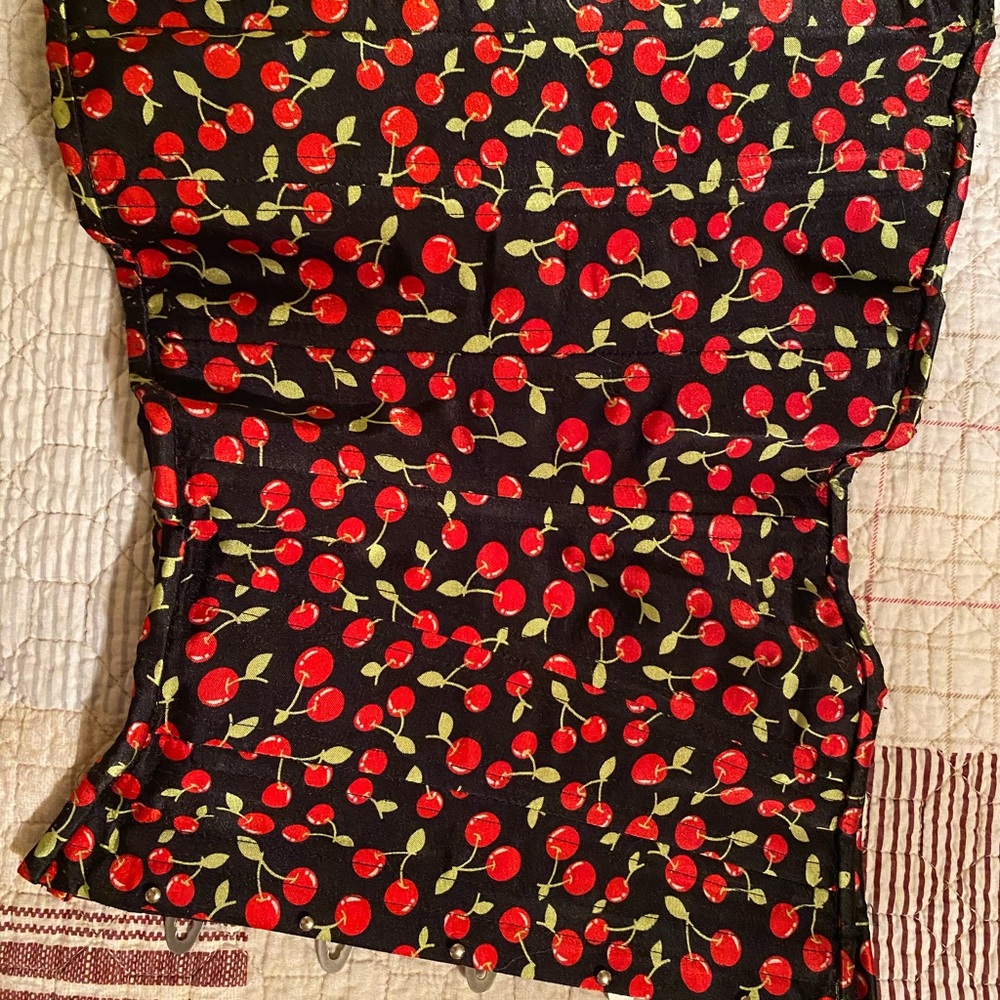 Timeless Trends size 28 cherry underbust corset